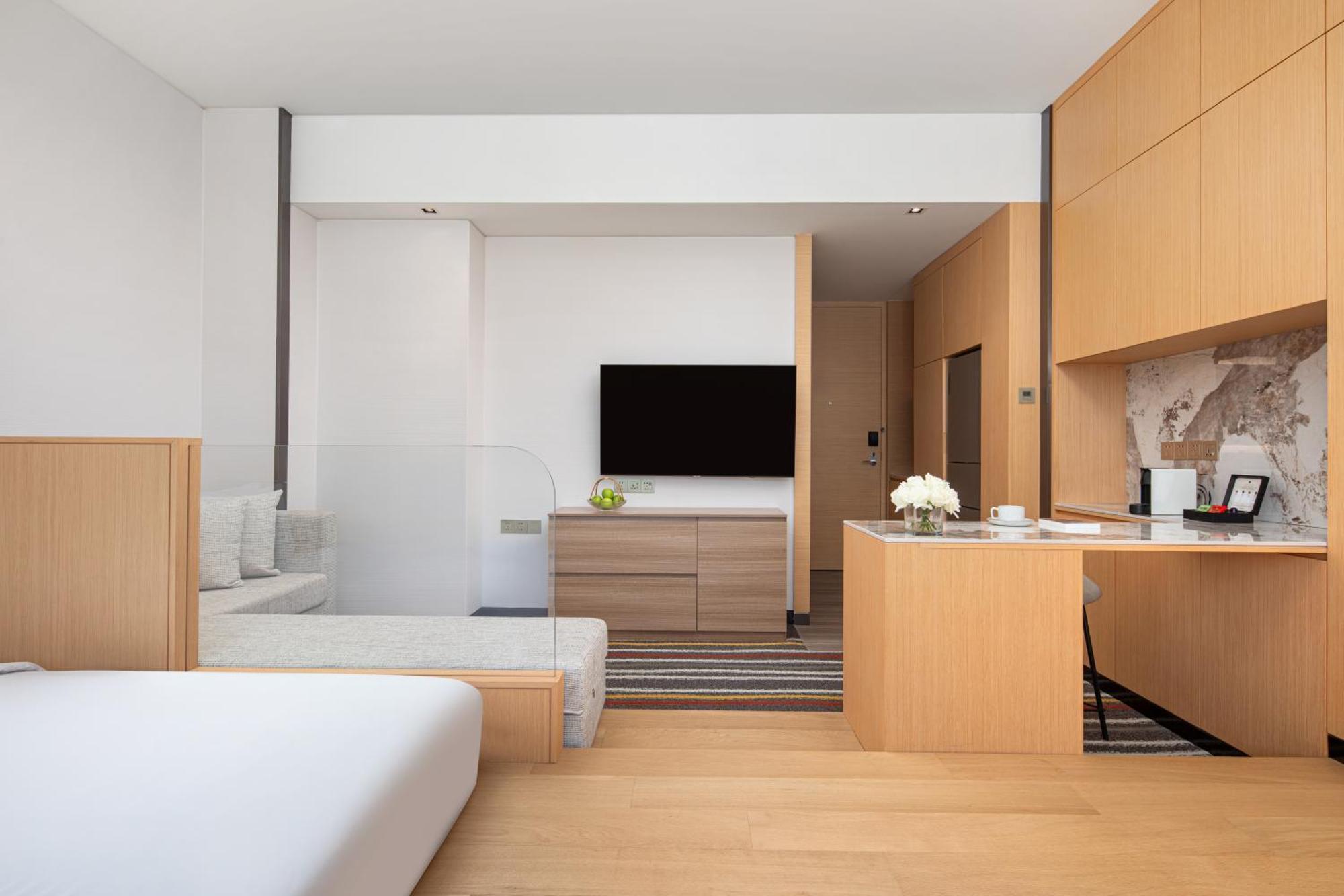 Fraser Place Wujiaochang Shanghai - Adjoin Business Center, Free Minibar Exterior photo