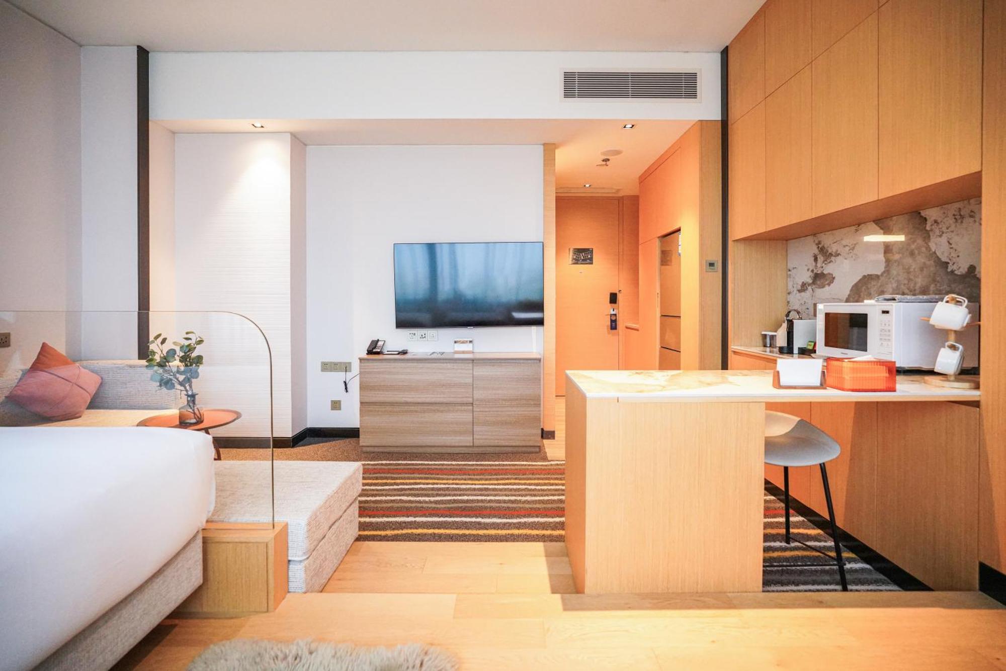 Fraser Place Wujiaochang Shanghai - Adjoin Business Center, Free Minibar Exterior photo